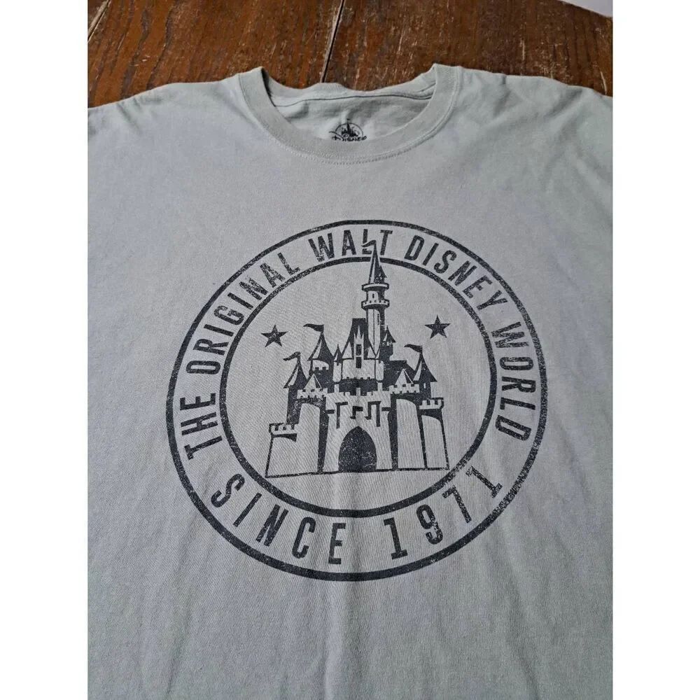 XXL Disney Original Walt Disney World Since 1971 Cotton Short Sleeve Tee TShirt